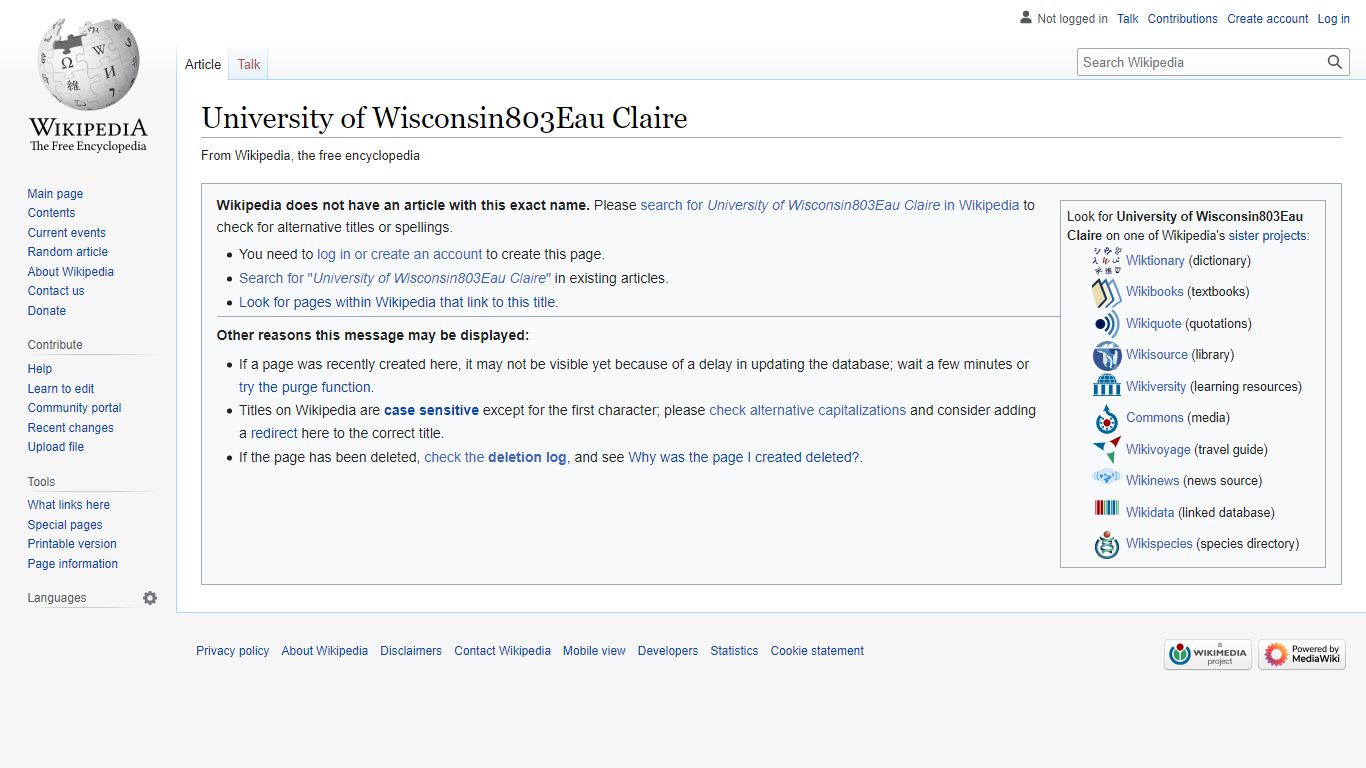 University of Wisconsin–Eau Claire - Wikipedia